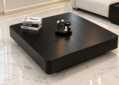 Table basse MDF mélaminé 25x120x120